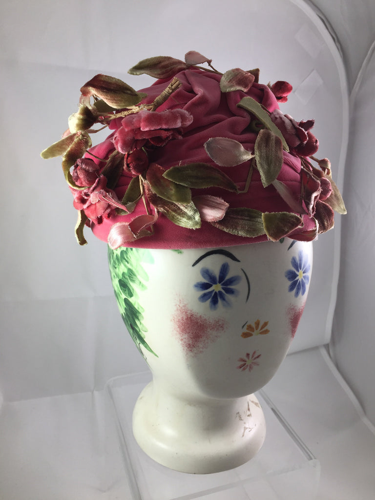 Hat Dorothy Bullitt Floral Pink SOLD
