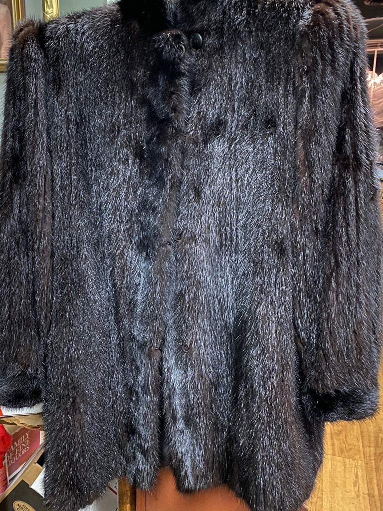 Fur, Mink long jacket SOLD