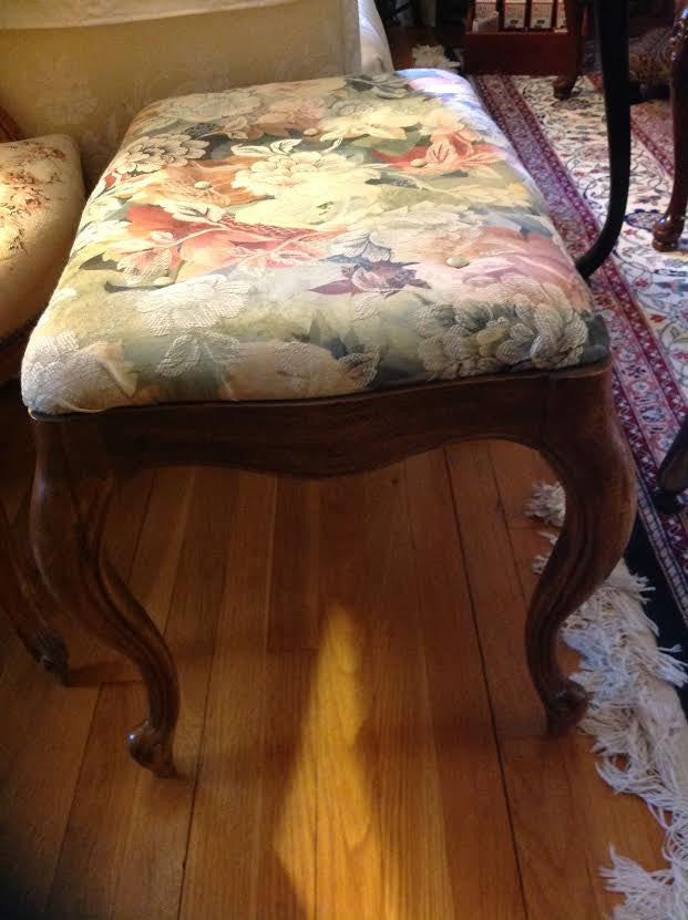 French Style Bench Stool. SOLD