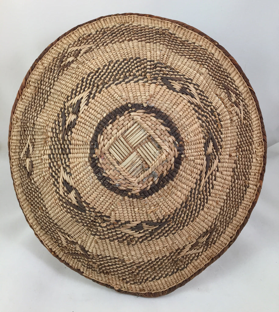 11” Vintage African Tonga Binga Basket