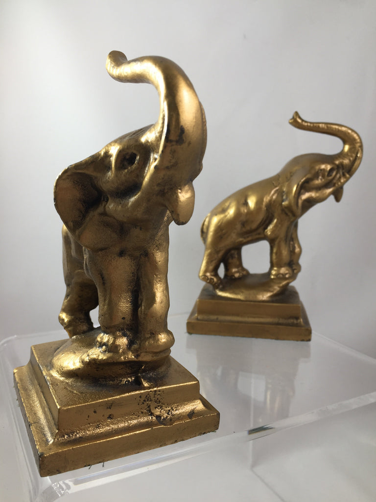 Elephant Bookends set of 2  SOLD