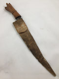 New Guinea Hunter’s Knife with Casing