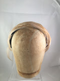 Hat Tan Feather Headpiece Headband Band