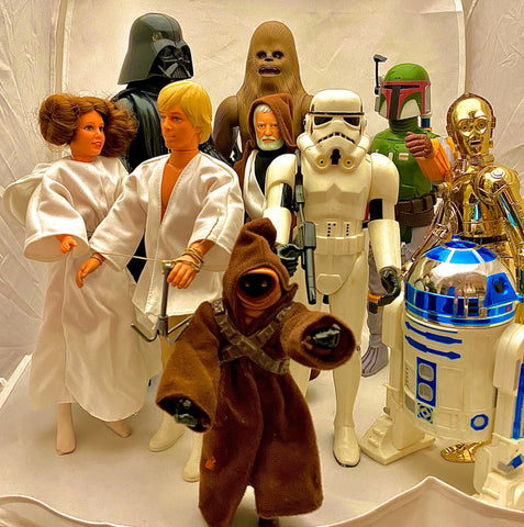 Vintage Toy, Star Wars 1977 Kenner Large size figures SOLD