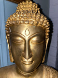 Sculpture  Buddha Vintage Brass India