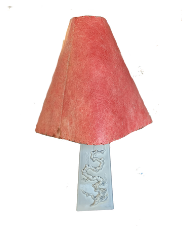 Vintage Gray Ceramic Lamp SOLD