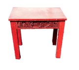 Chinese Hand Carved Side Table-SOLD